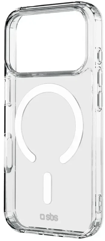 Dėklas SBS Light Mag Cover for iPhone 18 Pro / 17 Pro MagSafe Compatible - Transparent