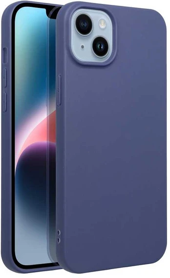 Matinis dėklas, skirtas IPHONE 14 Pro Max mėlynas