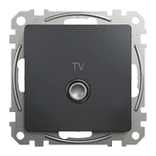 Antenos lizdas Schneider Sedna Design, antracito kaina