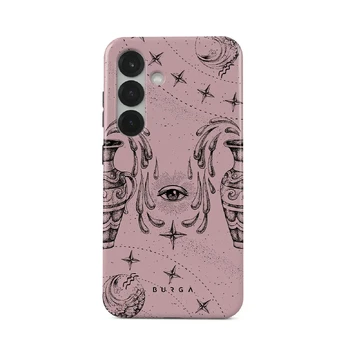 Aquarius - Samsung Galaxy S25 Case, Tough (Magnetic) / N/A / Pink