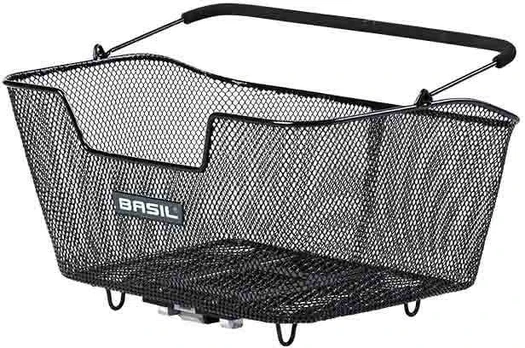 Luggage frame basket BASIL Base M MIK, juodas