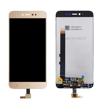 Ekranas Xiaomi Redmi Note 5A Prime (auksinis) restauruotas