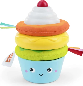 Bright Starts - Cupcake Tower™ Stacking Toy with Teether (BS-17238)