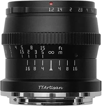 TTArtisan 50mm F1.2 APS-C Nikon Z