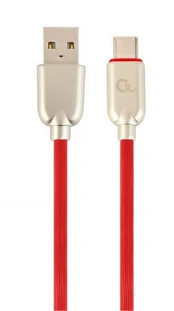 Laidas Gembird USB To USB Type - C Premium USB, USB Type-C, 2 m, raudona kaina
