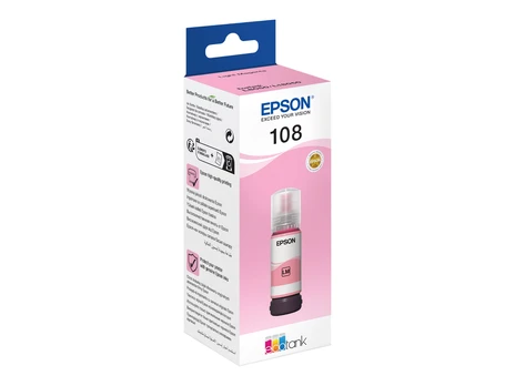 Epson 108 EcoTank | Ink Bottle | Light Magenta