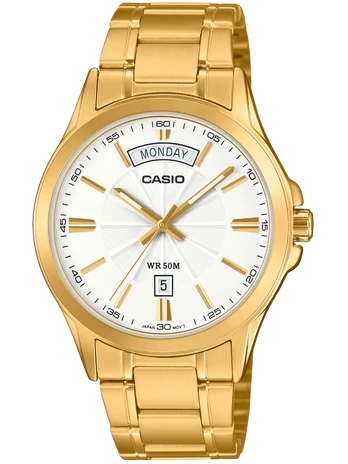 Vyriškas laikrodis CASIO MTP-1381GD-7A (zd191e) + BOX