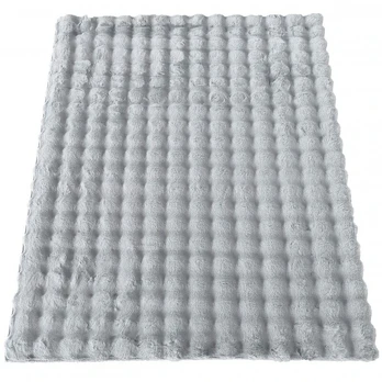 Minkštas Merlin 3d "bubble" kilimas, 120x170 cm, pilkas