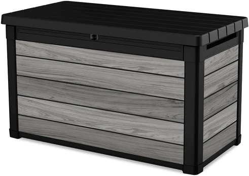 Sodo daiktadėžė Keter DECO DEC BOX, 380 l, Storm Pilkas