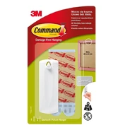 Kabliukas 3M Command 17040, plastikas, balta kaina