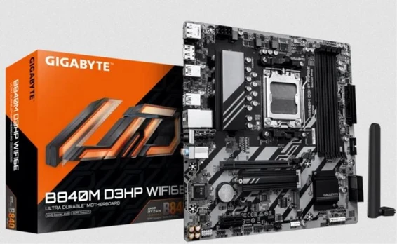 GIGABYTE B840M D3HP WF6E AM5 MB