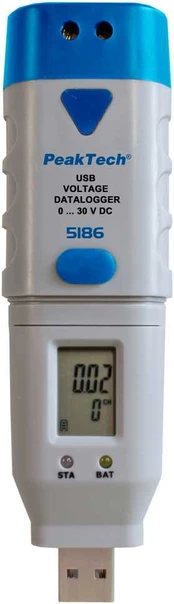 Miernik Napięcia prądu stałego USB PeakTech 5186