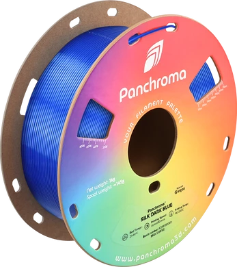 Polymaker Panchroma PLA Silk 1.75mm 1kg - Silk Dark Mėlyna