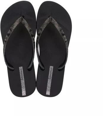 Ipanema Mesh IX patogios moteriškos juodos šlepetės