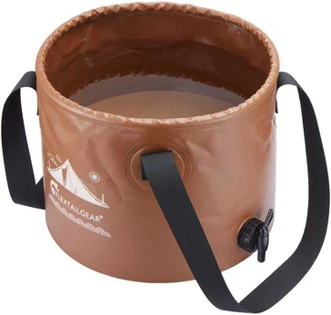 Flextail Flex Bucket 20L Folding Bucket (Brown)