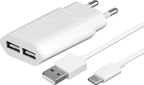 Įkroviklis MicroConnect 2x USB-A 2.1 A (USB3.1CA1SETW)