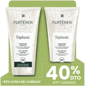 Rene Furterer TRIFAZINIS ŠAMPŪNAS NUO KRITIMO DALIS 2 x 200 ml kaina