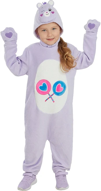 Pasidalijimo lokiuko (Share Bear) kostiumas vaikams – „Laimės lokiukai“ (The Care Bears)