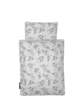 Smallstuff - Doll Bedding - Grey Flower garden kaina