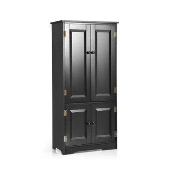 Bonideco Select Virtuvės spintelė 59x32x123cm., juodos spalvos
