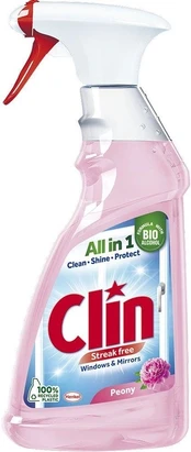 WINDOW CLEANER CLIN PEONY 500ML
