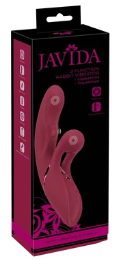 Javida 2 Function Rabbit Vibe Thumpin vibratorius kiškutis kaina