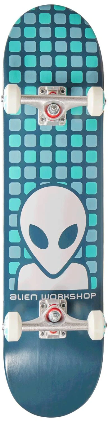 Riedlentė Alien Workshop Matrix, Teal spalvos