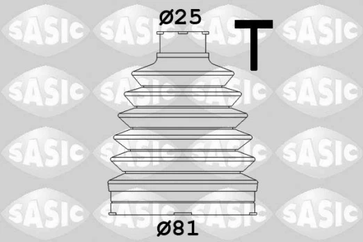 SASIC SAS1904012 CV boot kit
