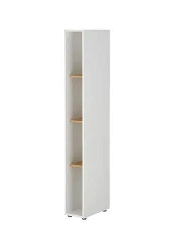 Lentyna Imv City, 20x40xH157 cm, balta/ąžuolinė