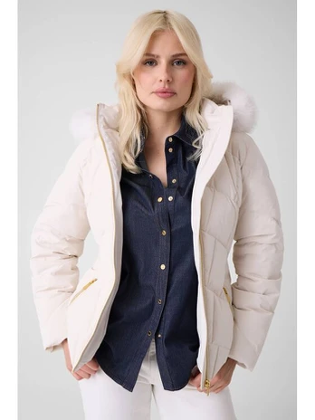 Marciano Guess Demisezoninė striukė 184558 Smėlio Classic Fit