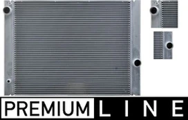 Variklio radiatorius MAHLE CR 511 000P kaina