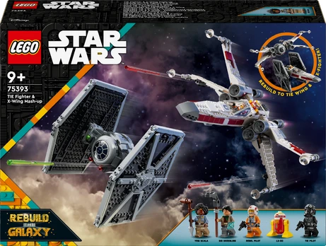 LEGO Star Wars 75393 Mashup of TIE Fighter & X-Wing