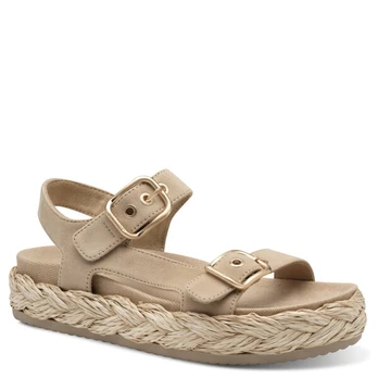 TAMARIS Basutės moterims, Smėlio, Sandals