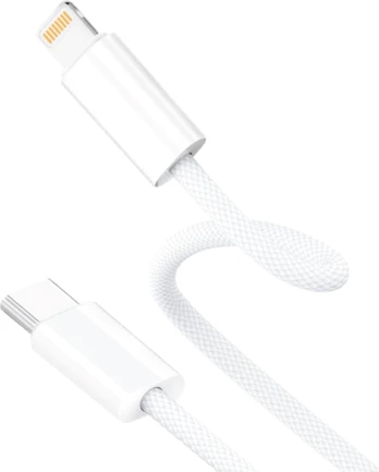 D-Fruit cable USB-C - Lightning 1m, white (DF118)