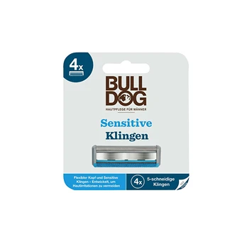 Bulldog Spare head Sensitiv e 4 pcs Vyrams