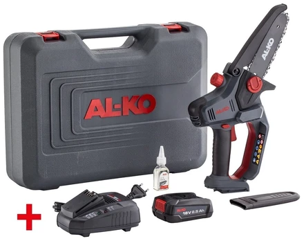 Akumuliatorinis šakų genėtuvas AL-KO CSM 1815 18V BOFLEX Set, 500 W, 15 cm