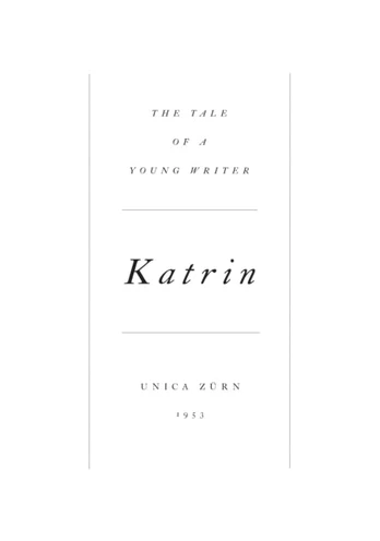 Katrin: The Tale of a Young Writer