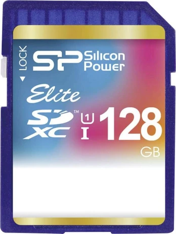 Silicon Power memory card SDXC 128GB Elite