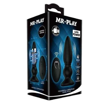 LYBAILE Mr.Play Vibrating Prostate Massager Juodas