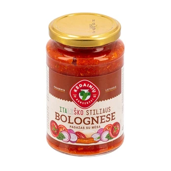 Bolognese padažas su mėsa KĖDAINIŲ, 435 g