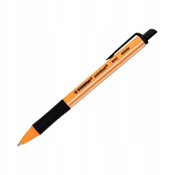 Stabilo Pointball rašiklis, juodas, 0.5 mm