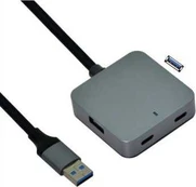 USB HUB Value VALUE Hub USB 3.2 Gen 1, 4 prievadai (2x USB-A + 2x USB-C), su ilgintuvu, 5 m