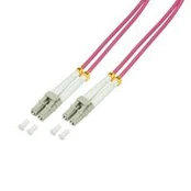 LogiLink światłowód OM4 LC-LC 10.0m violetinė