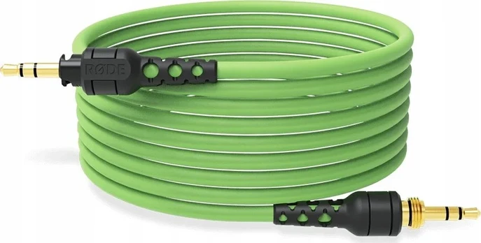 „Rode NTH-Cable“, jungiamasis kabelis, skirtas „Rode NTH-100“ – 2,4 m, žalias
