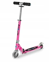 Micro Hulajnoga Sprite Pink LED kaina