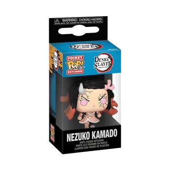 FUNKO POP! Raktų pakabutis: Demon Slayer - Nezuko Kamado (Demon Form)