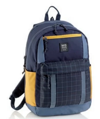 Miquelrius Rucksack Triple Amsterdam Recy 28l 3 Fächern blac