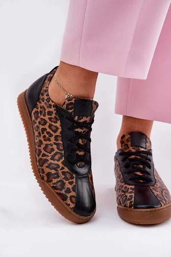 Laura Messi Leopardo rašto bateliai