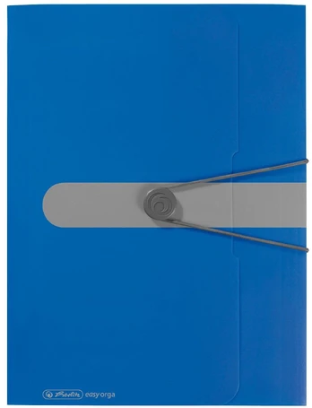 Herlitz Gummizugmappe A4 PP pakuotė blau