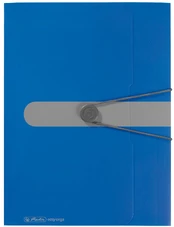 Herlitz Gummizugmappe A4 PP pakuotė blau kaina